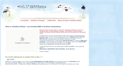 Desktop Screenshot of mas-saint-bertrand.com